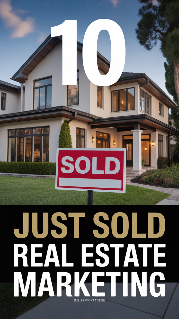 🏡 10 Just Sold Real Estate Marketing