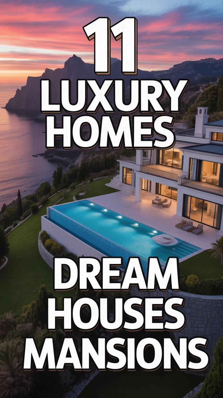 🏡 11 Luxury Homes Dream Houses Mansions