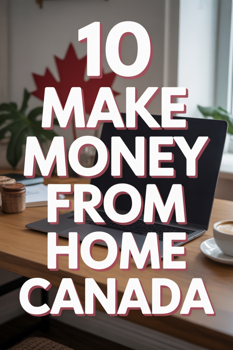 🍁 10 Make Money From Home Canada
