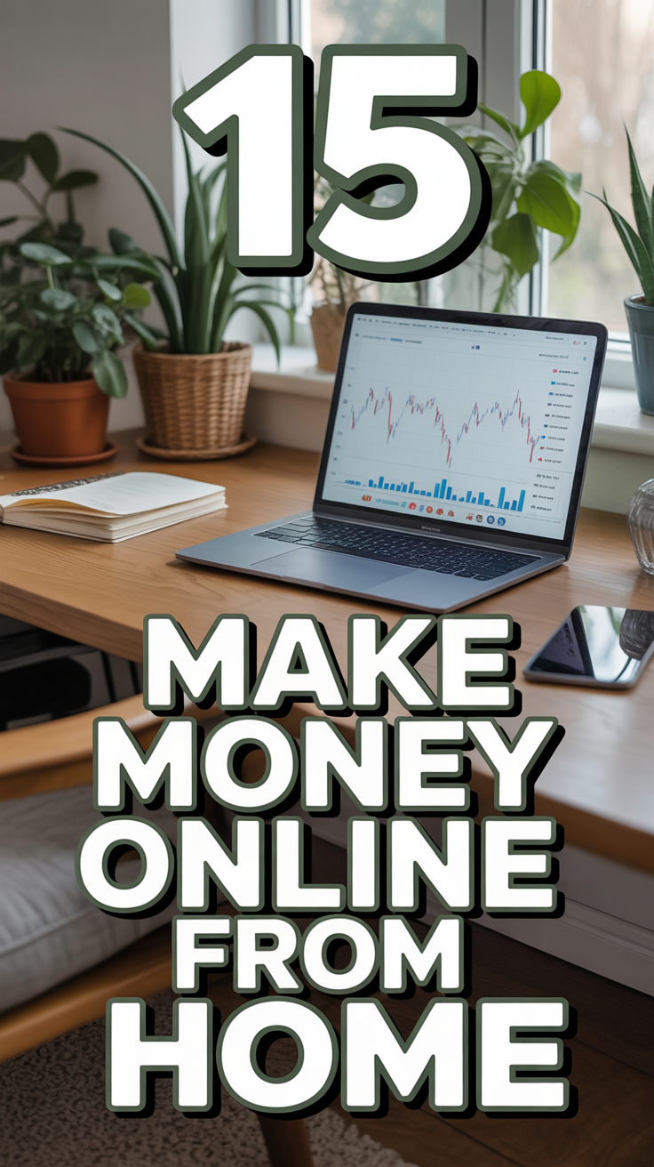 💰 15 Make Money Online From Home