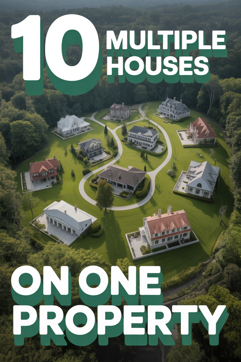 🏡 10 Multiple Houses On One Property