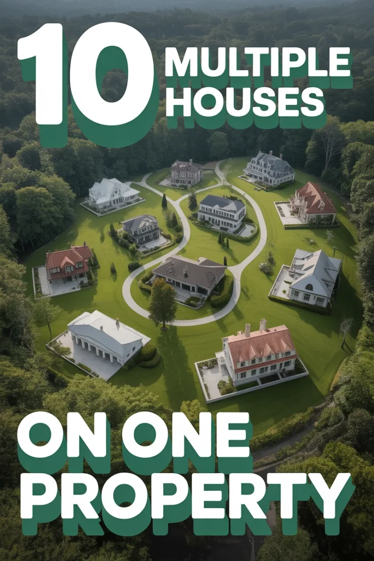 🏡 10 Multiple Houses On One Property