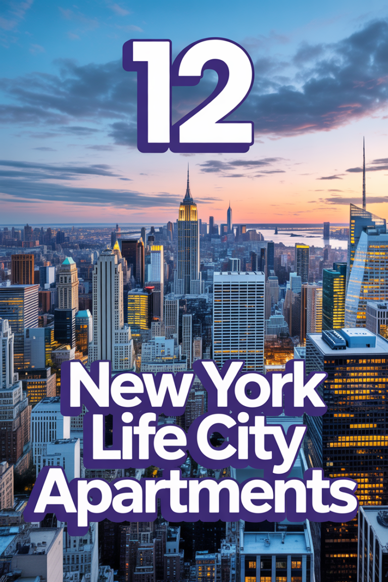 🏙️ 12 New York Life City Apartments