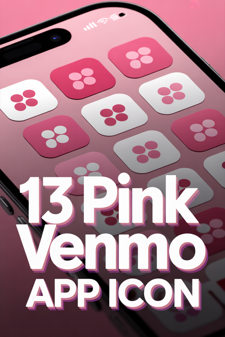 💖 13 Pink Venmo App Icon