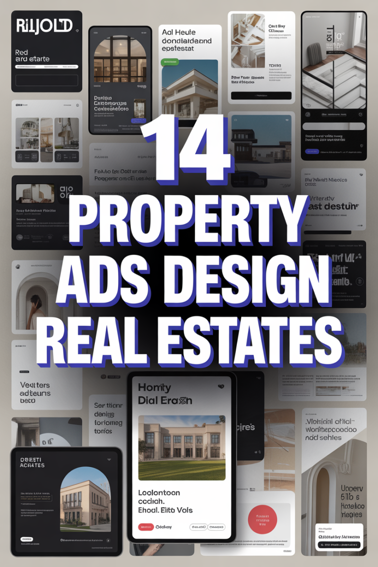 🏡 14 Property Ads Design Real Estates