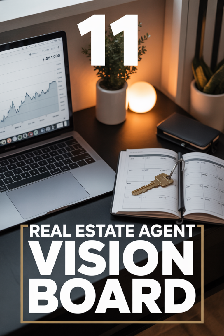 🏡 11 Real Estate Agent Vision Board