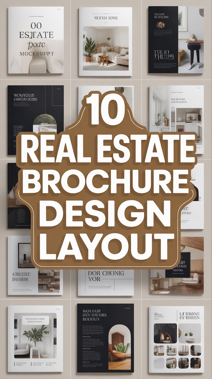 🏠 10 Real Estate Brochure Design Layout