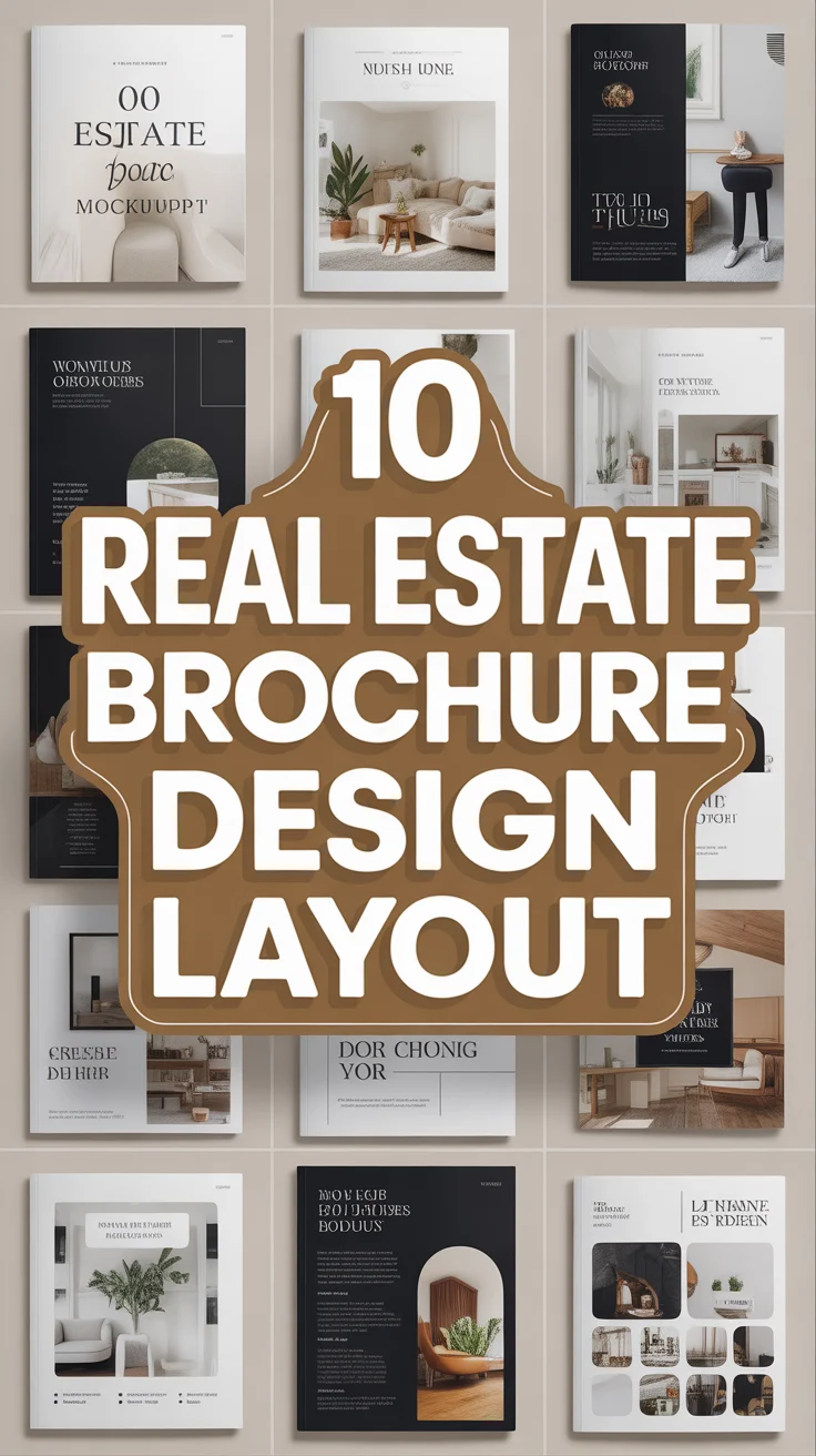 🏠 10 Real Estate Brochure Design Layout
