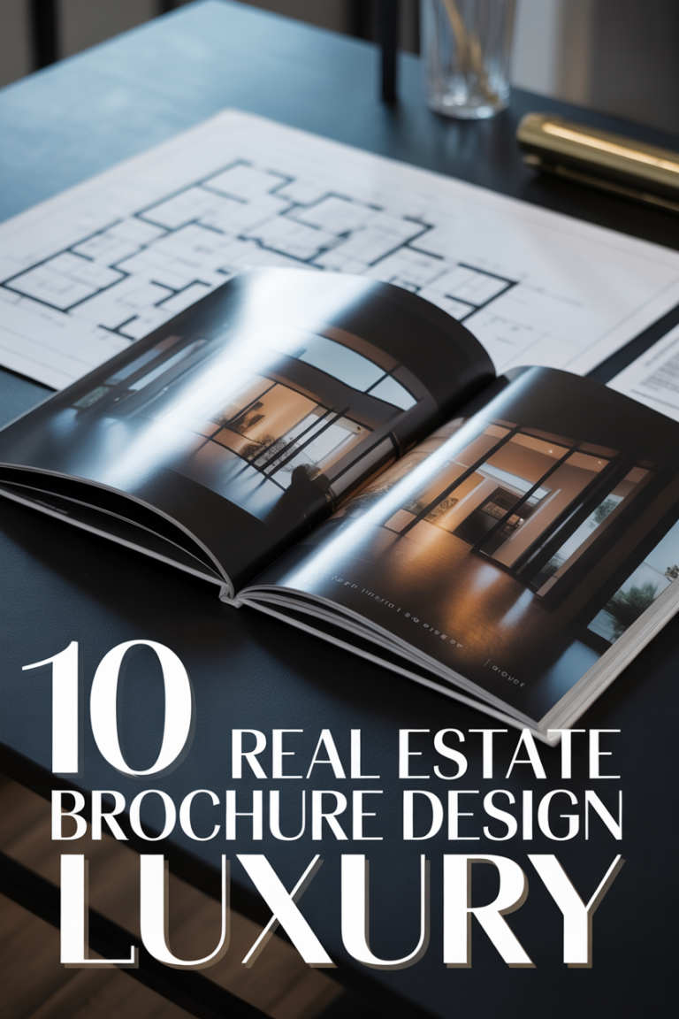 💎 10 Real Estate Brochure Design Luxury