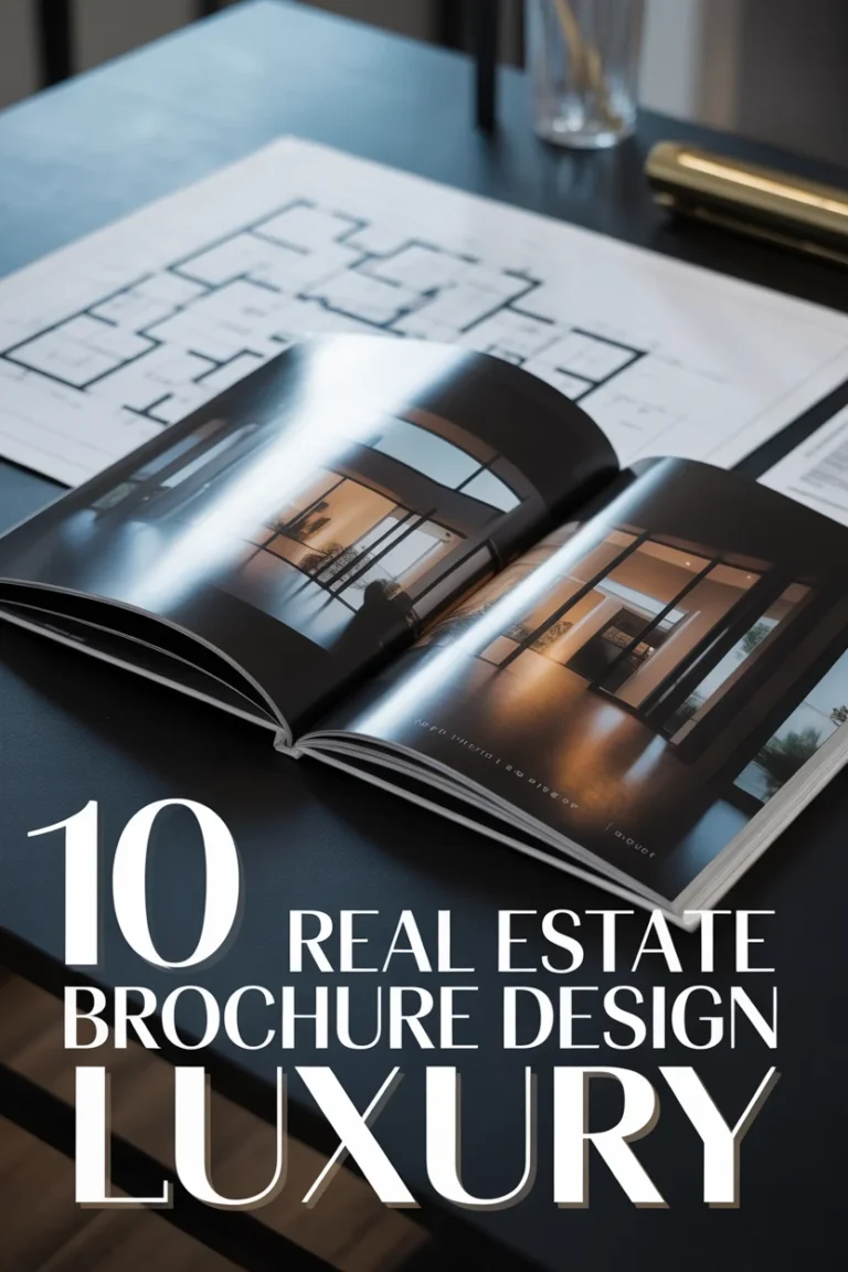 💎 10 Real Estate Brochure Design Luxury