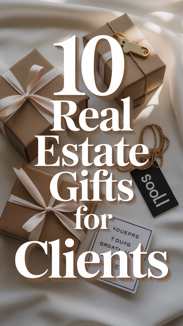 🎁 10 Real Estate Gifts For Clients