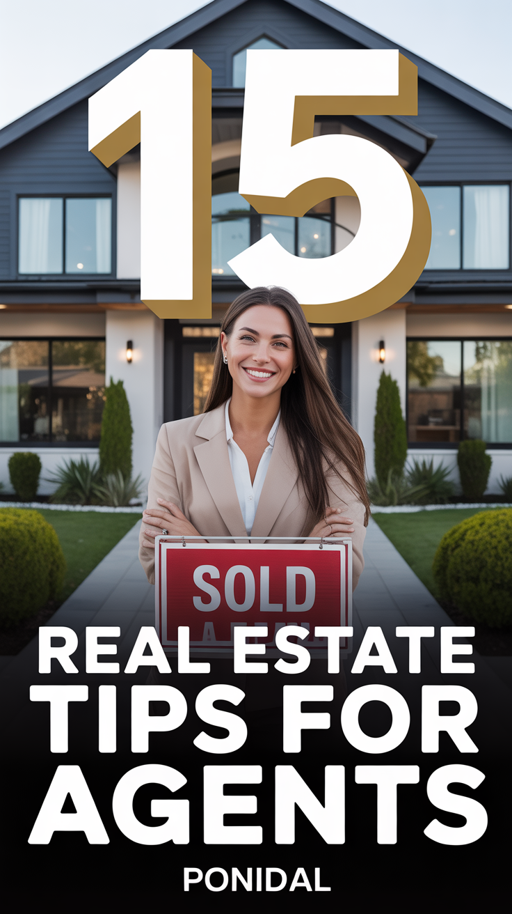 🔑 15 Real Estate Tips For Agents