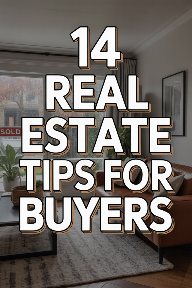 🏡 14 Real Estate Tips For Buyers