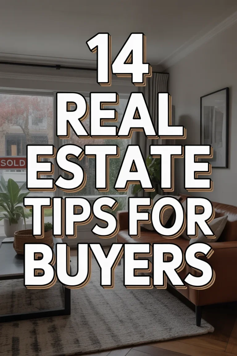 🏡 14 Real Estate Tips For Buyers