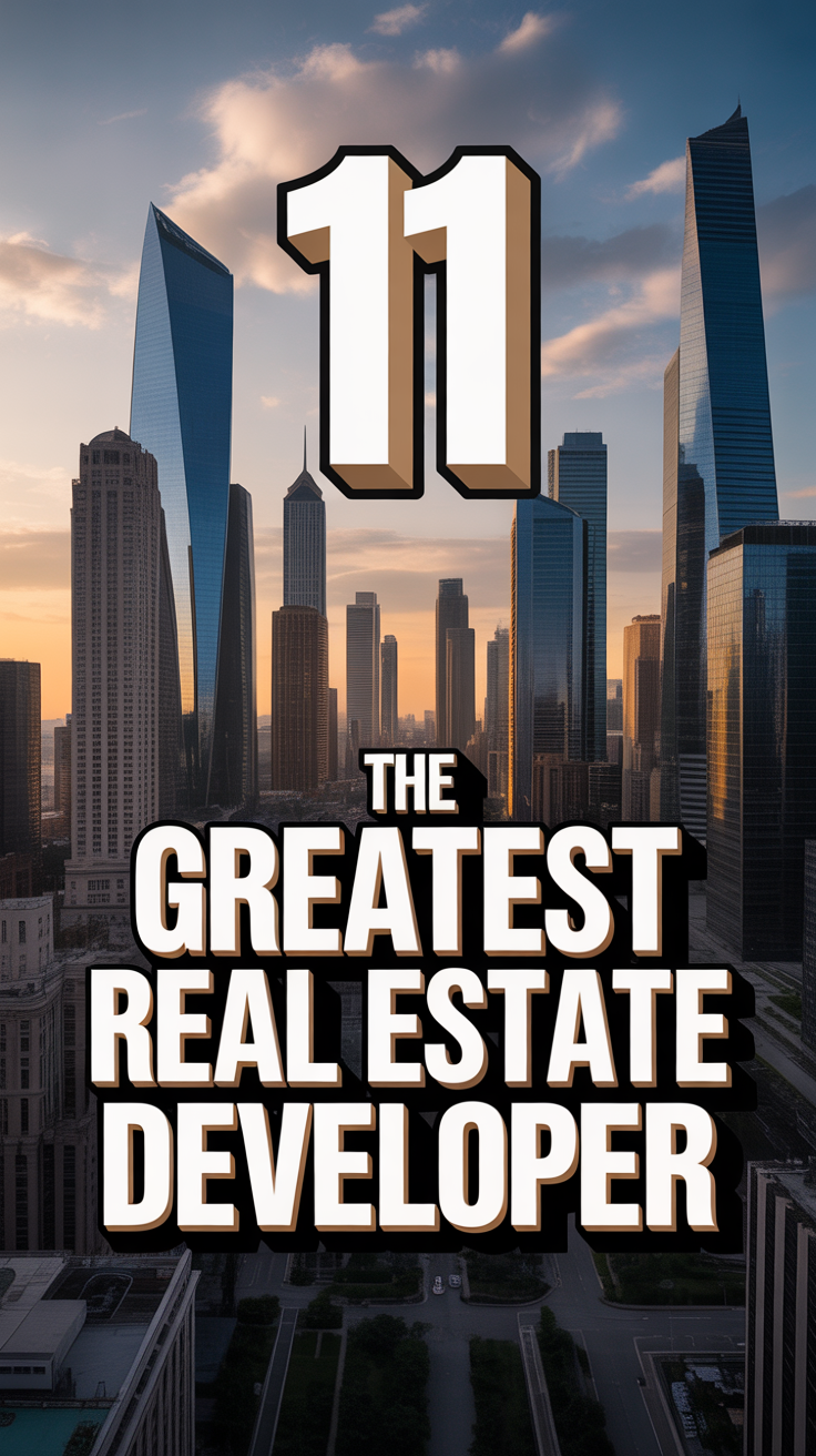 🌍 11 The Greatest Real Estate Developer