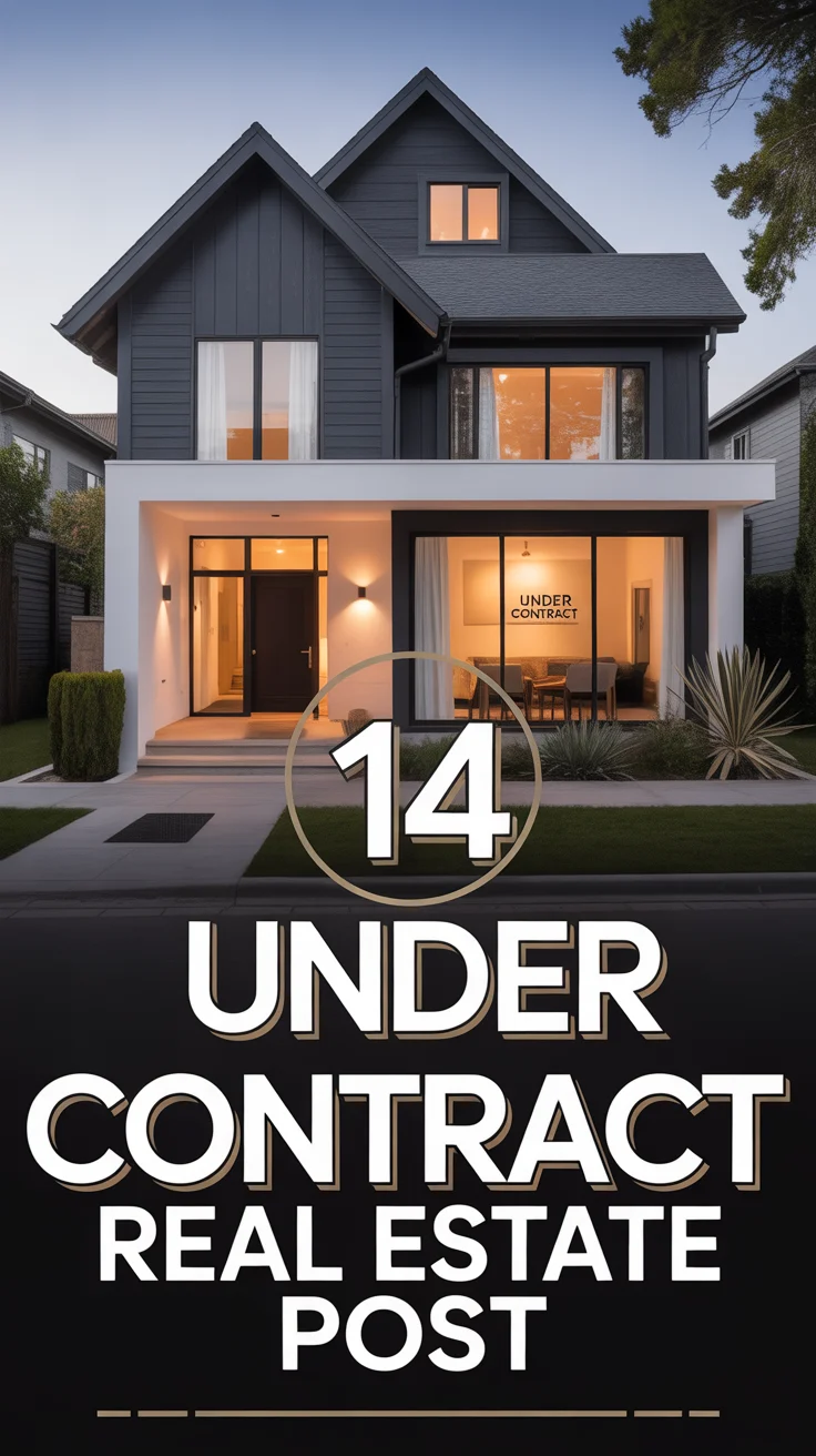 🏠 14 Under Contract Real Estate Post