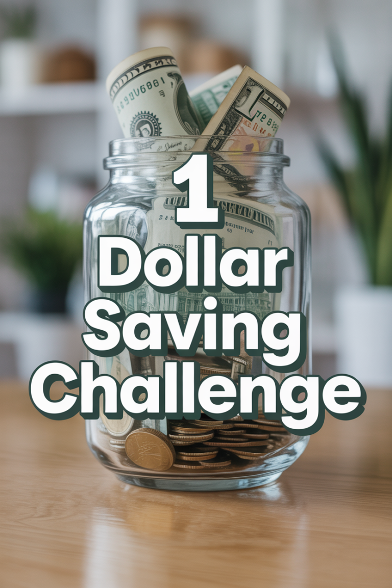 💰 1 Dollar Saving Challenge
