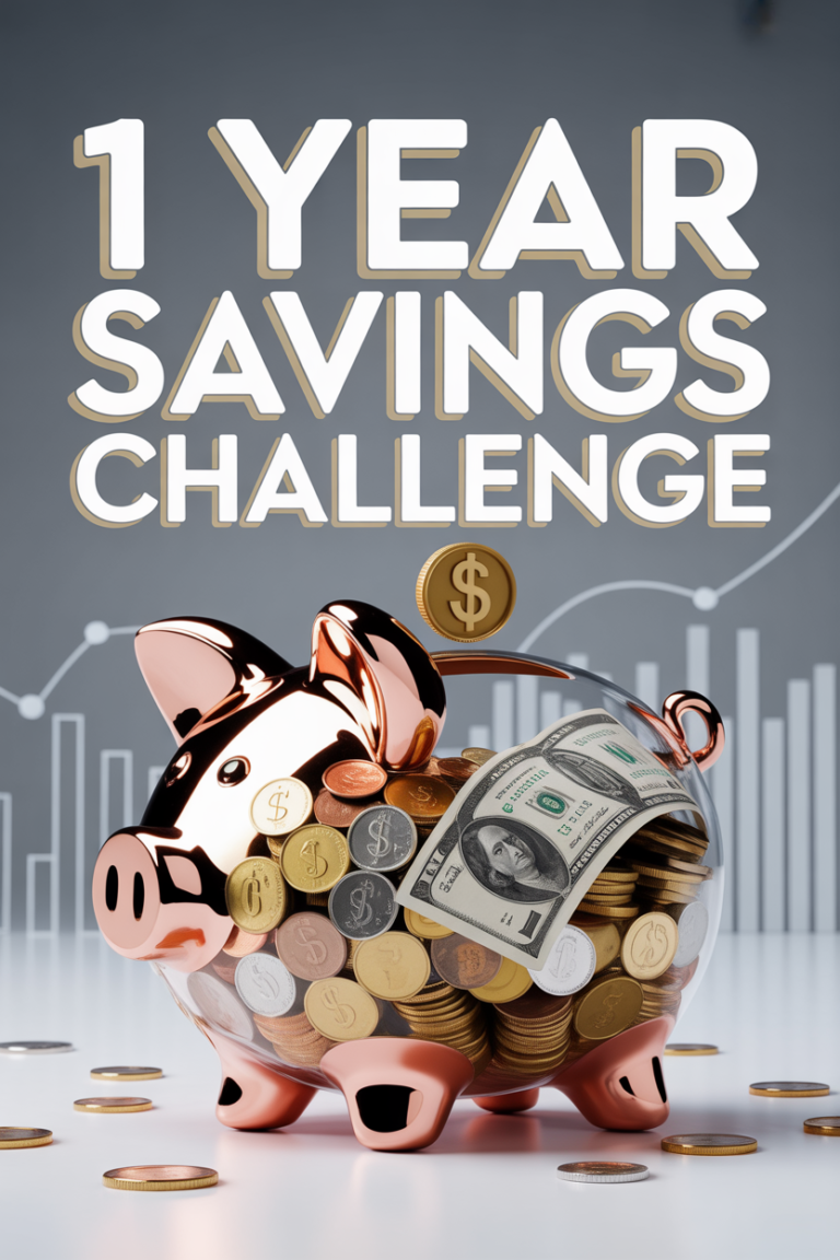 💰 1 Year Savings Challenge