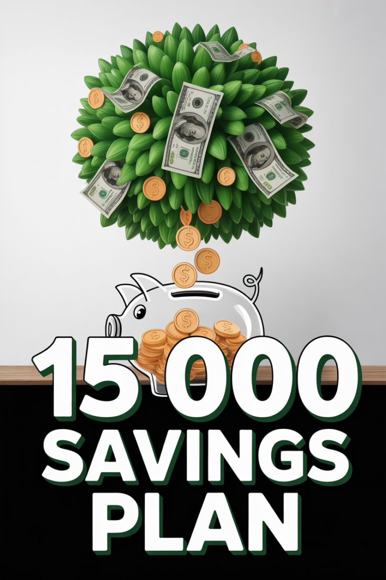 💰 15 000 Savings Plan