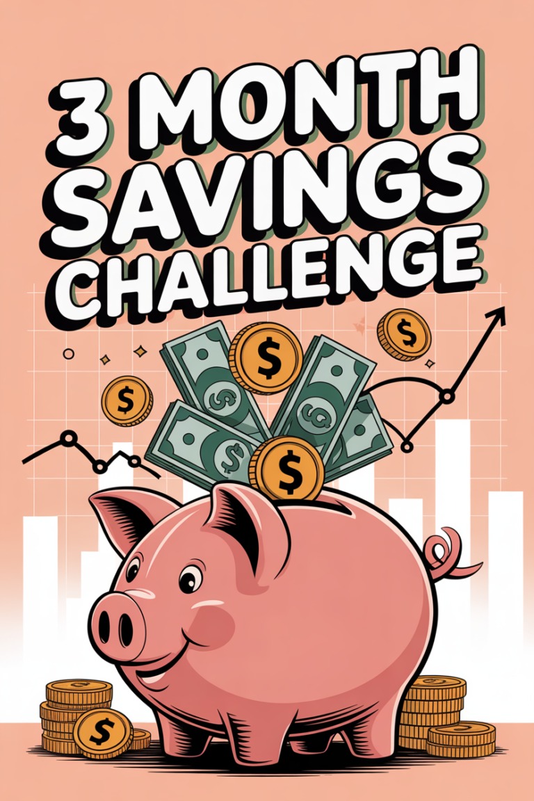 💰 3 Month Savings Challenge