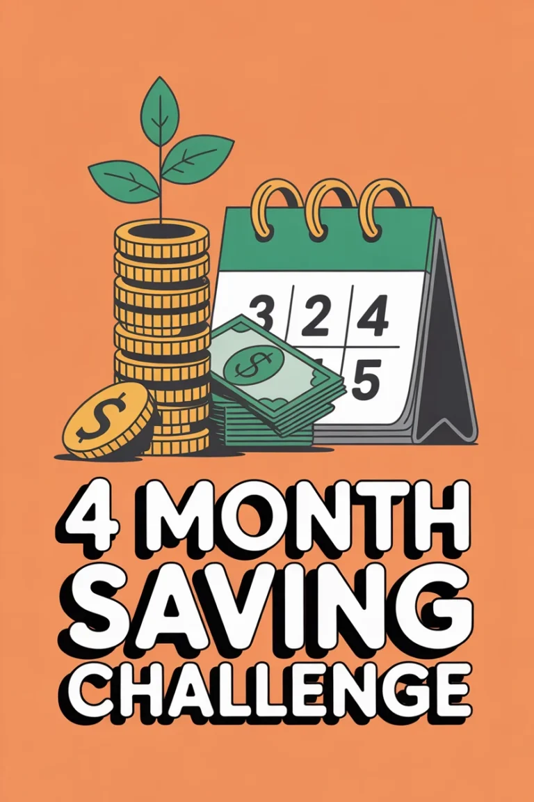 💰 4 Month Saving Challenge