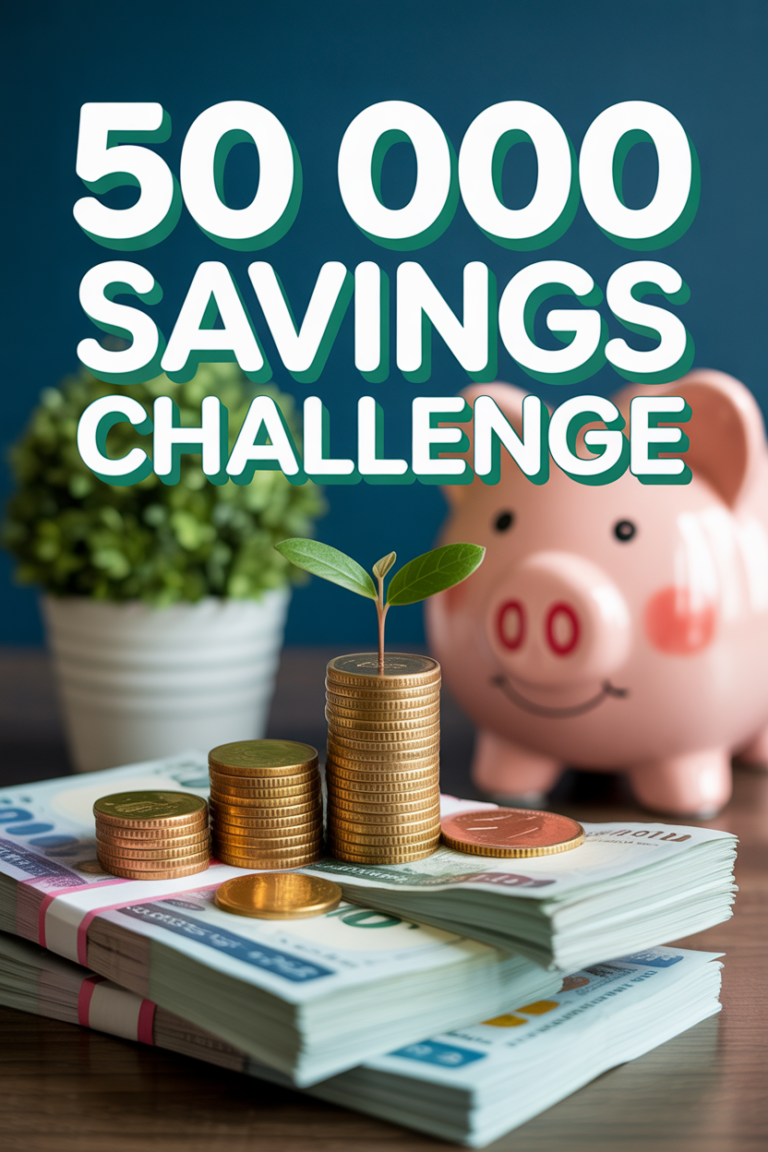 💰 50 000 Savings Challenge