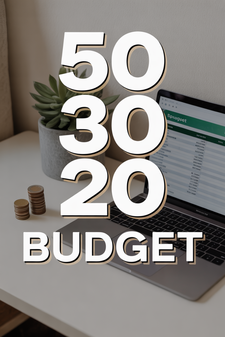 💰 50 30 20 Budget