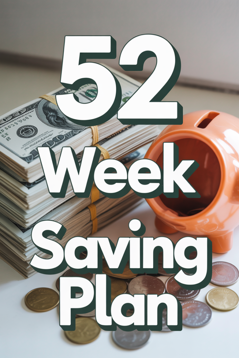 💰 52 Week Saving Plan