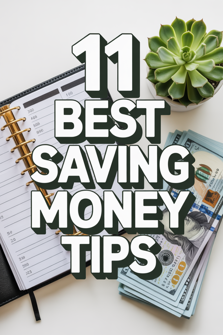 💸 11 Best Saving Money Tips