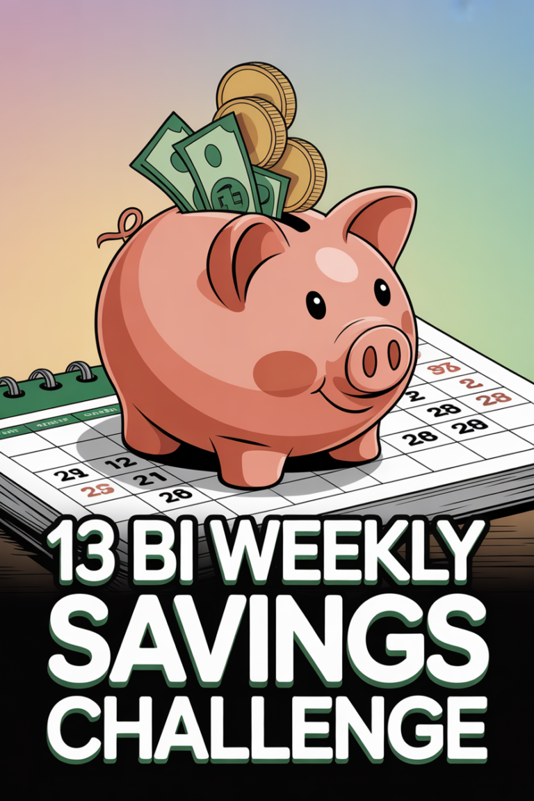 💰 13 Bi Weekly Savings Challenge
