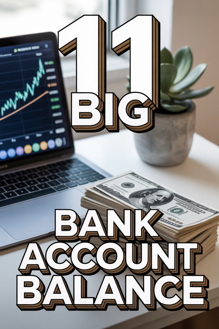 💰 11 Big Bank Account Balance