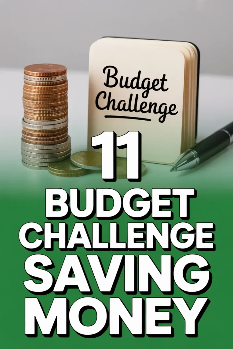 💰 11 Budget Challenge Saving Money