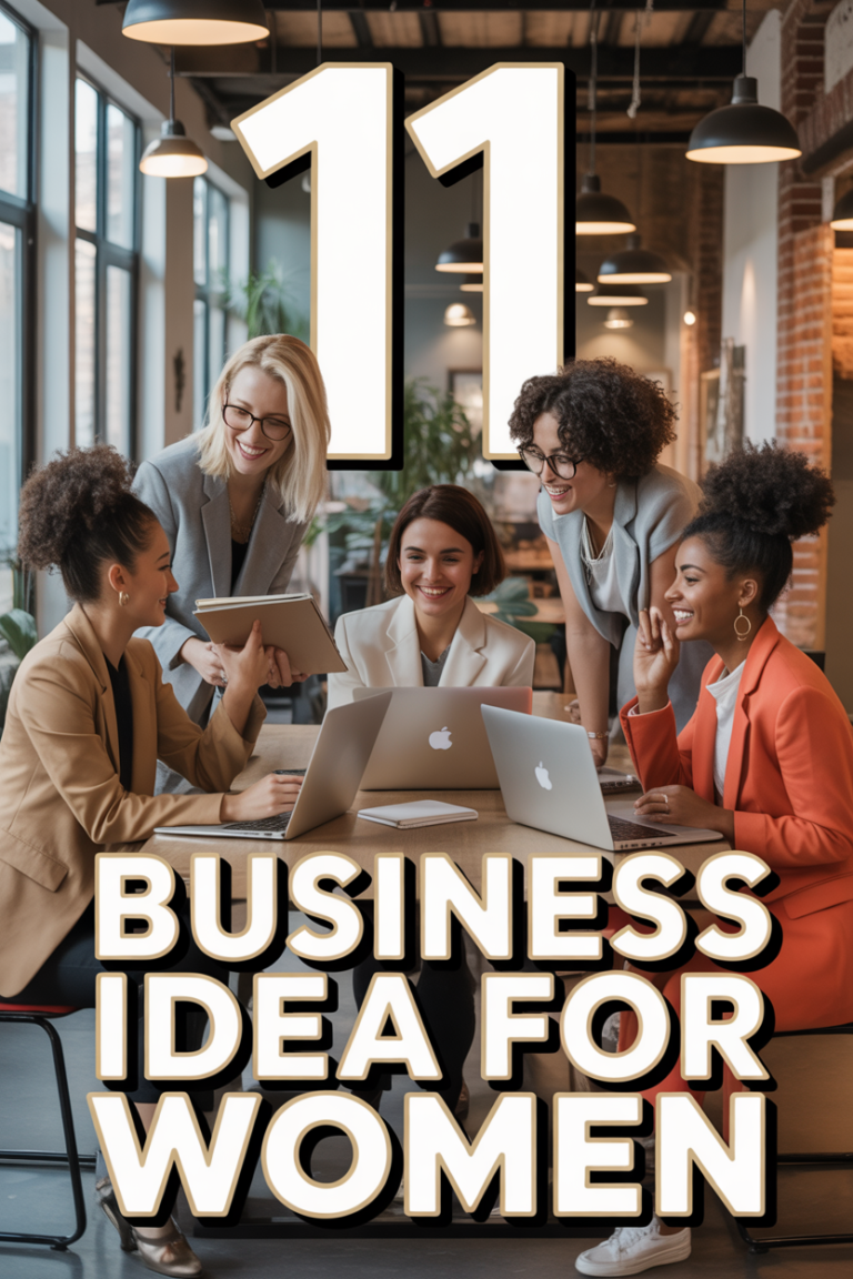 💡 11 Business Idea For Women