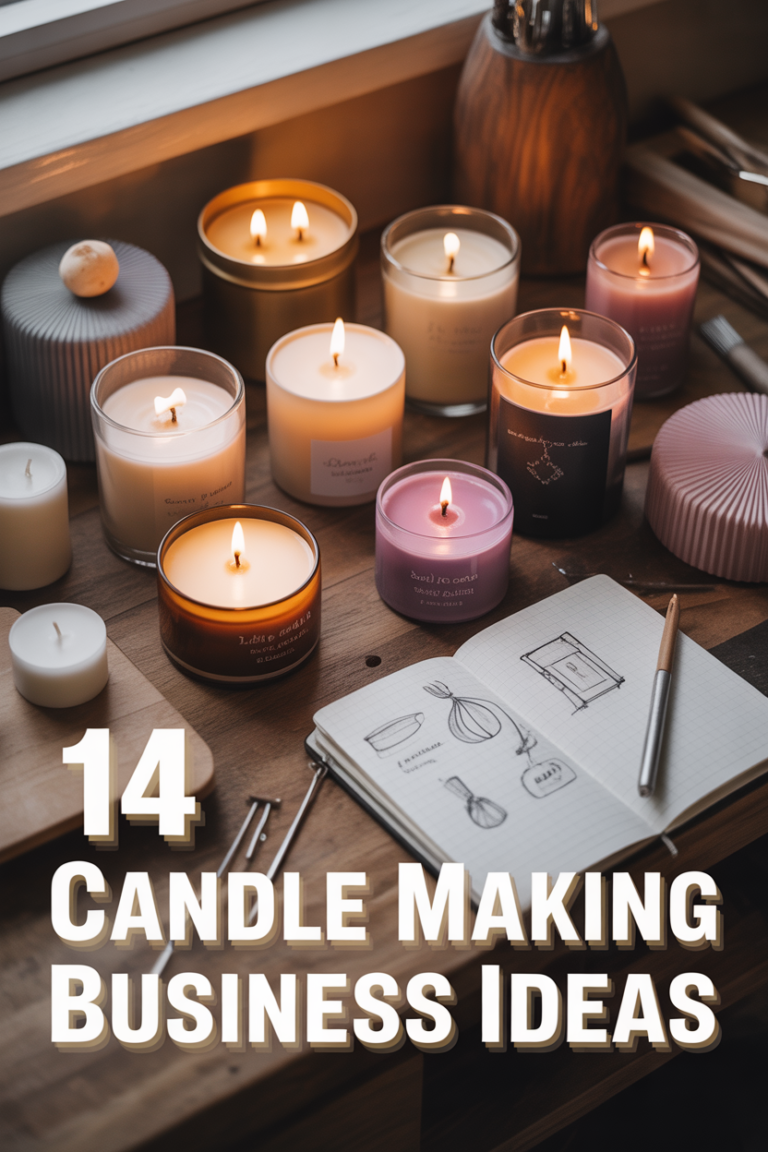 🕯 14 Candle Making Business Ideas