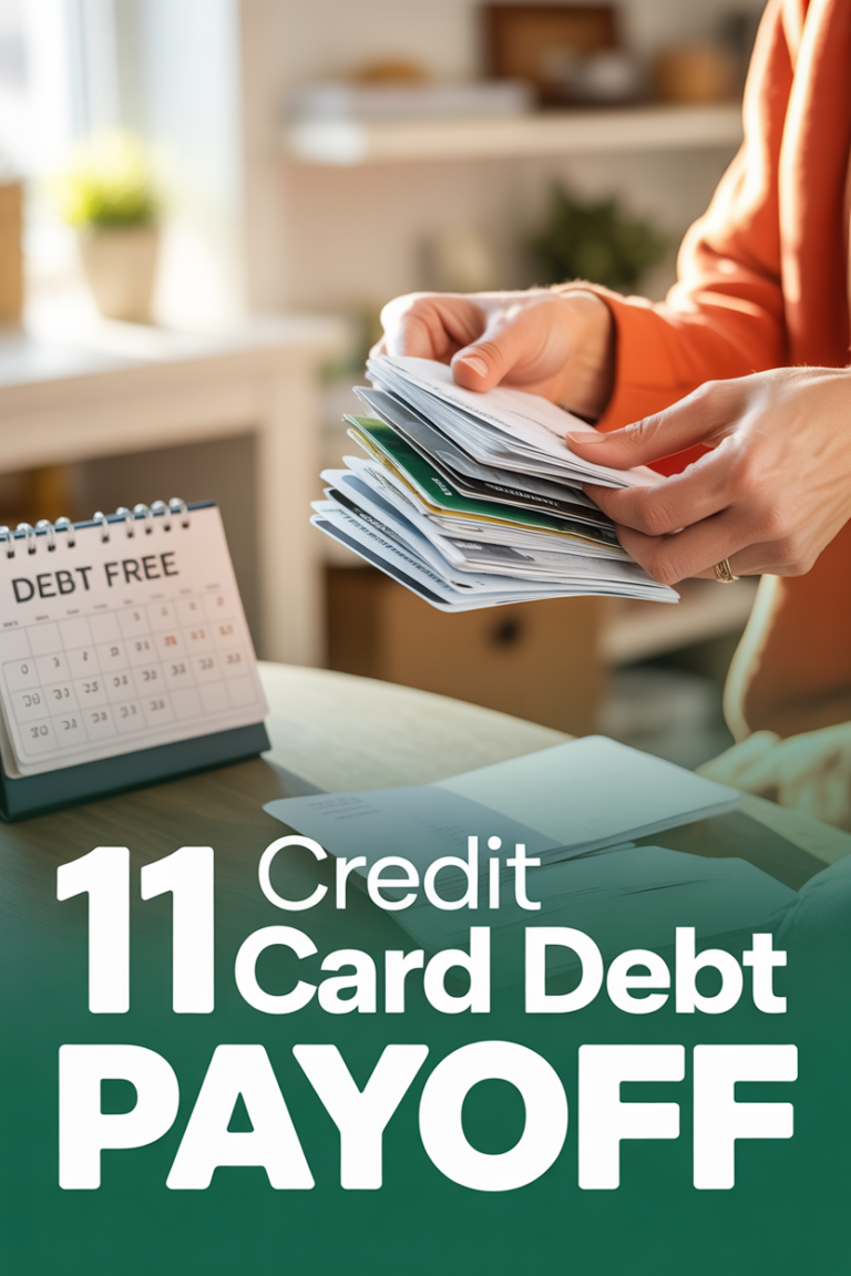 💸 11 Credit Card Debt Payoff