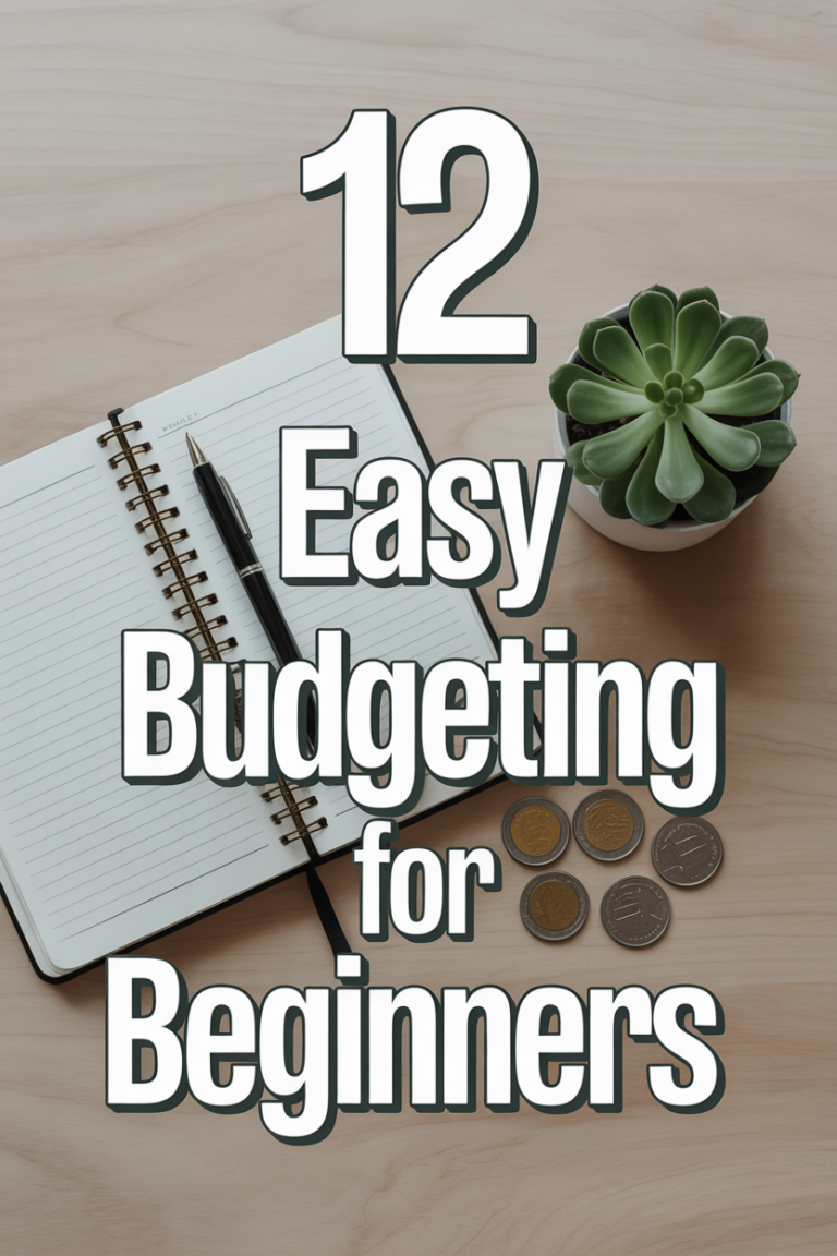 💰 12 Easy Budgeting For Beginners