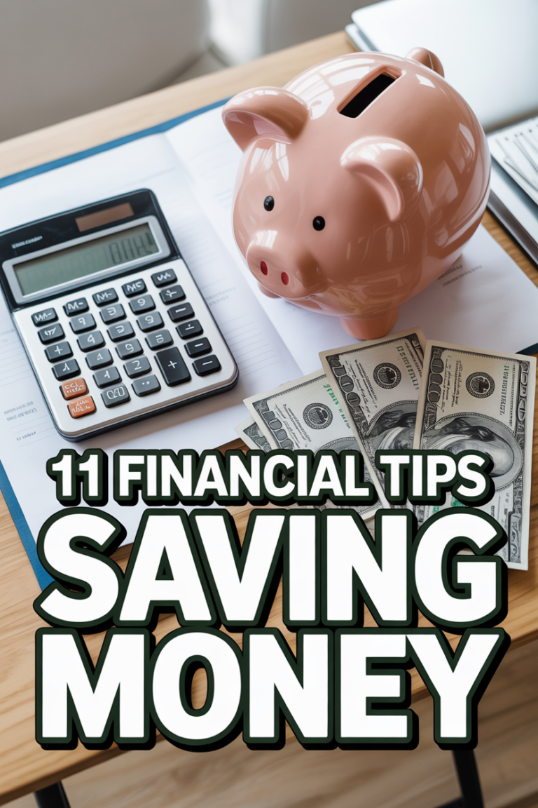 💰 11 Financial Tips Saving Money