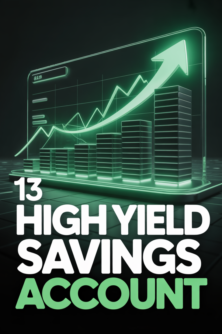 💰 13 High Yield Savings Account