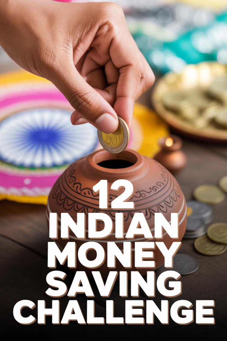 💰 12 Indian Money Saving Challenge