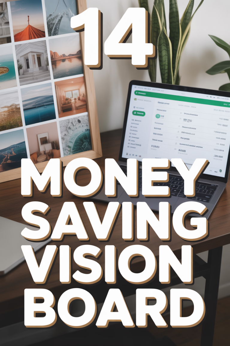 💰 14 Money Saving Vision Board
