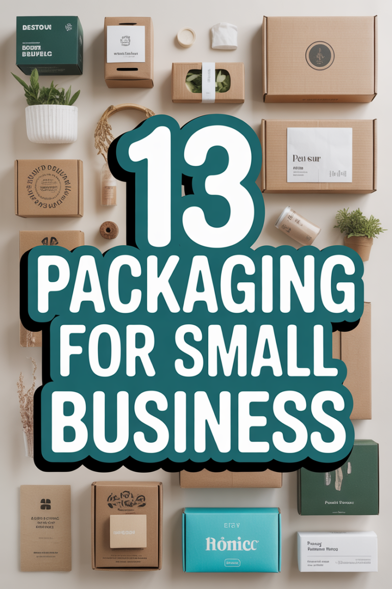 📦 13 Packaging For Small Business