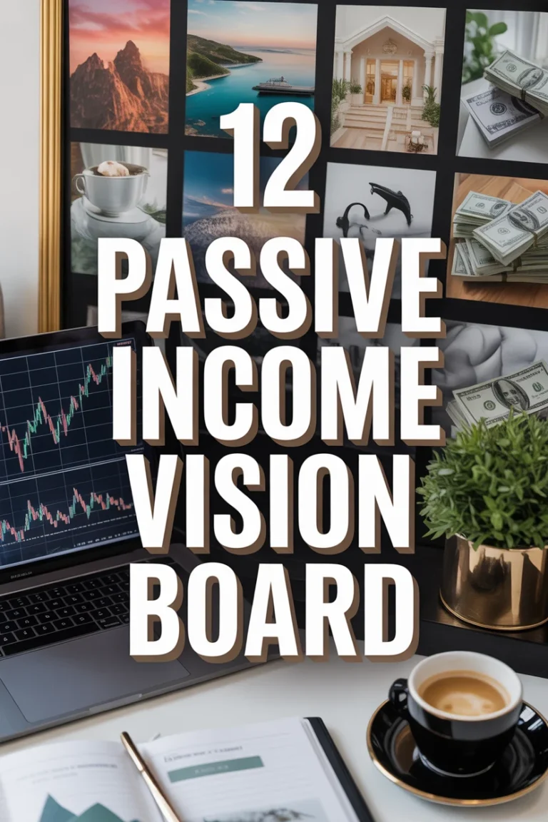 💰 12 Passive Income Vision Board