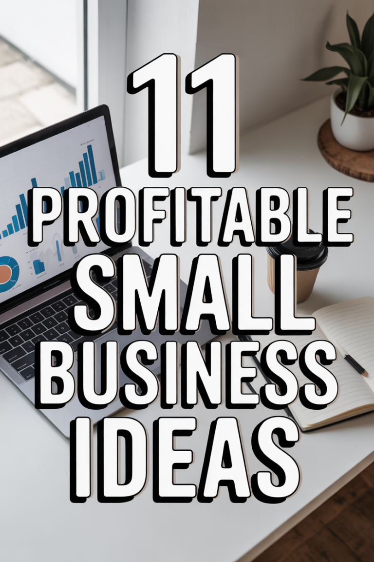 💡 11 Profitable Small Business Ideas