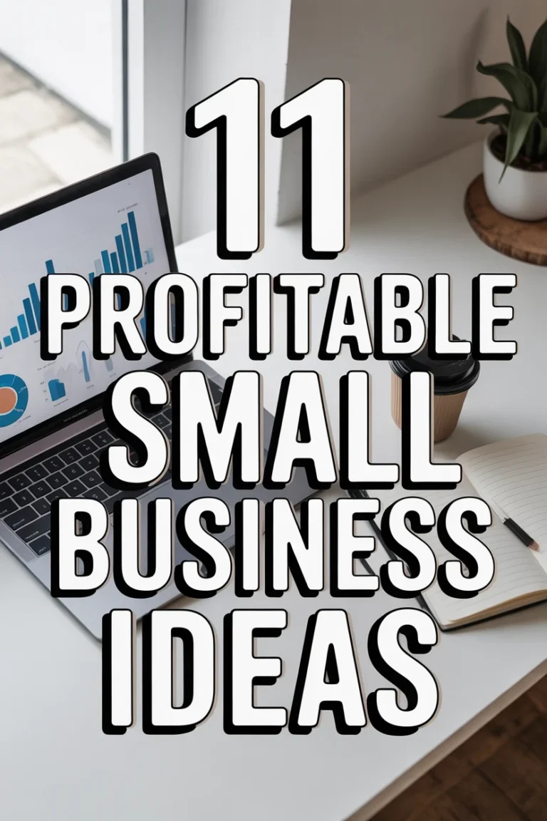 💡 11 Profitable Small Business Ideas