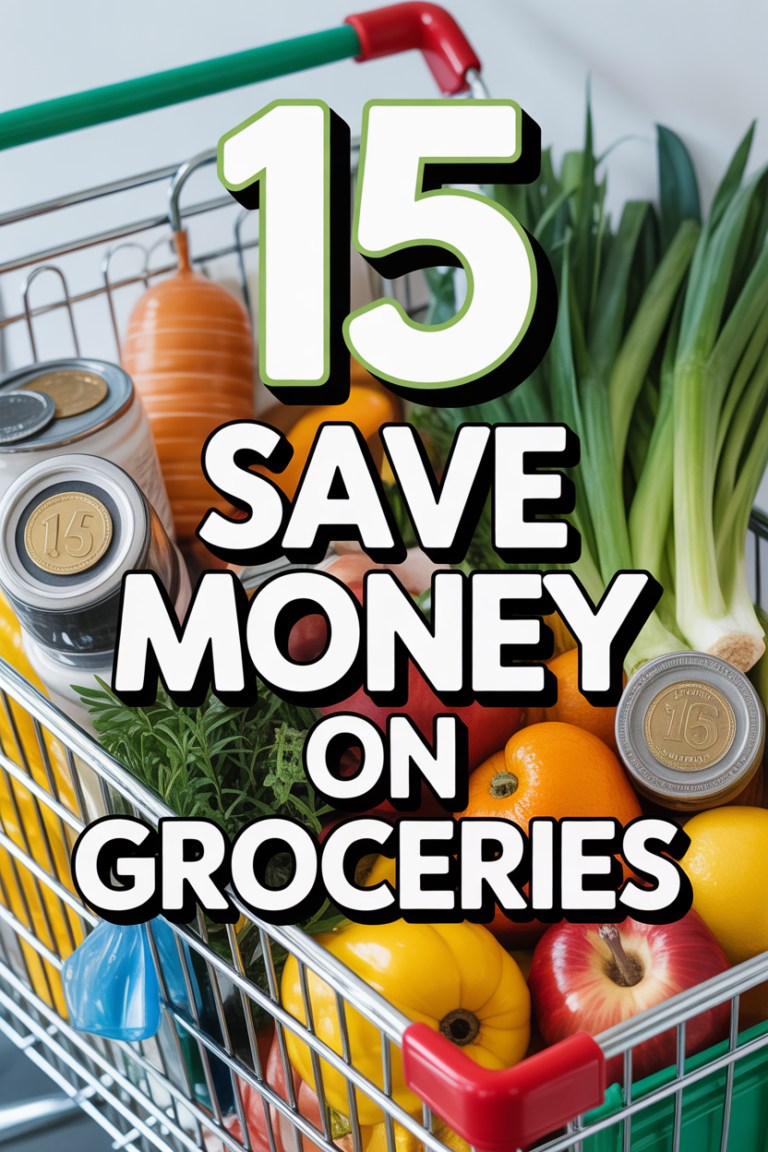 🛍 15 Save Money On Groceries