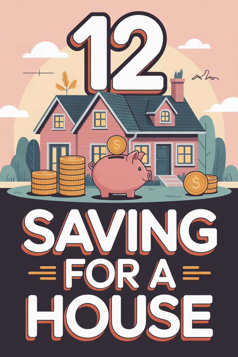 🏡 12 Saving For A House