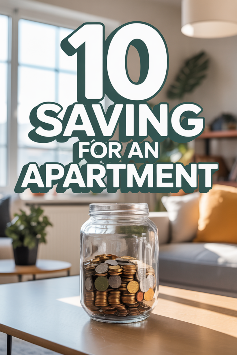 🏠 10 Saving For An Apartment