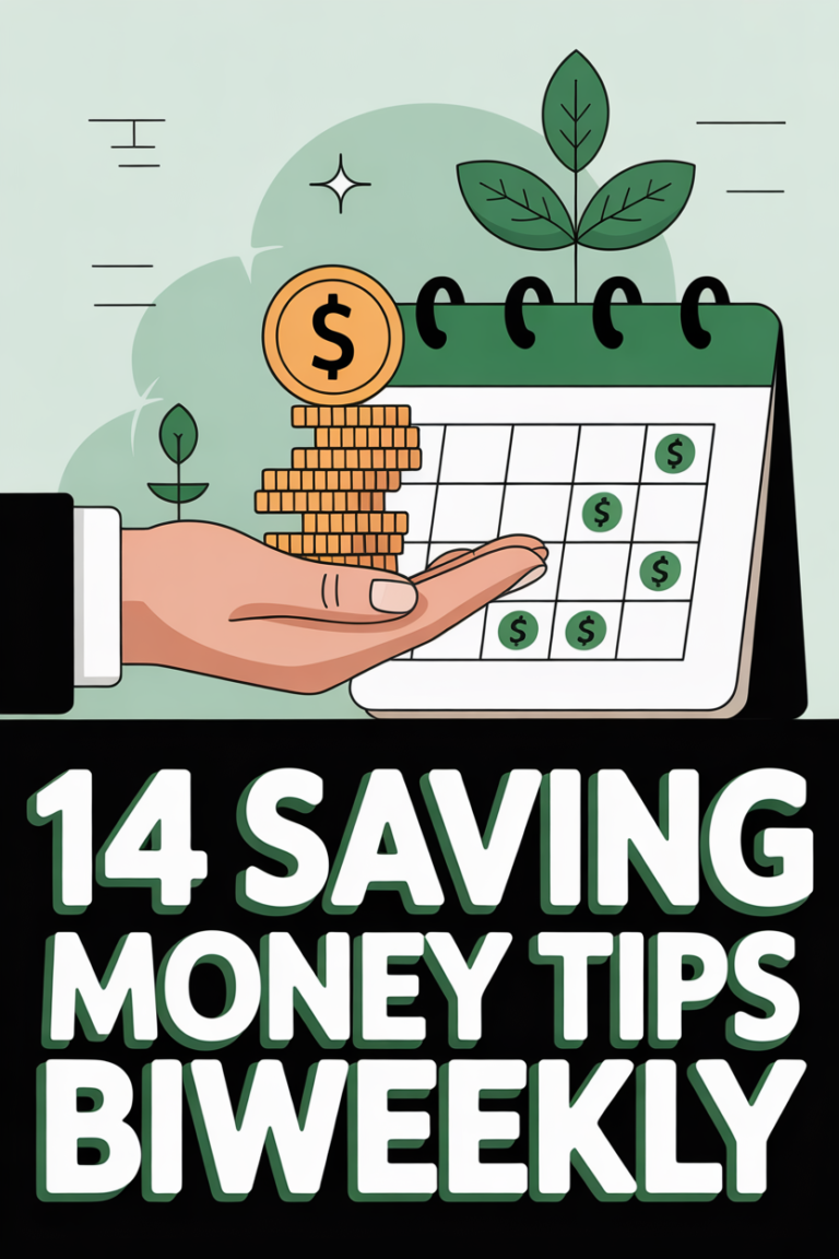 💰 14 Saving Money Tips Biweekly