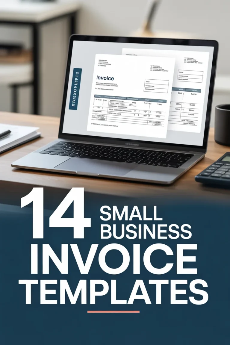 📝 14 Small Business Invoice Templates