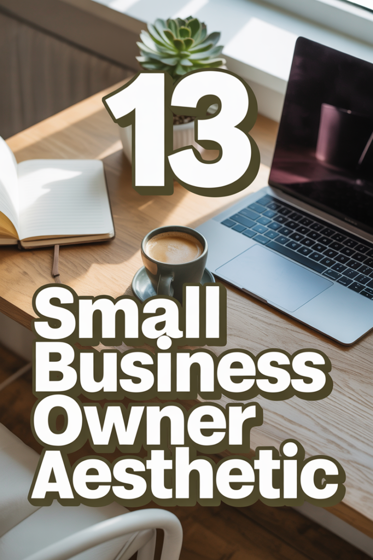 ☕ 13 Small Business Owner Aesthetic